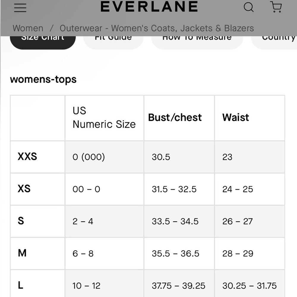 Everlane The Mac Coat Beech Women Size:XS NWT Button Front Classic - Picture 15 of 15